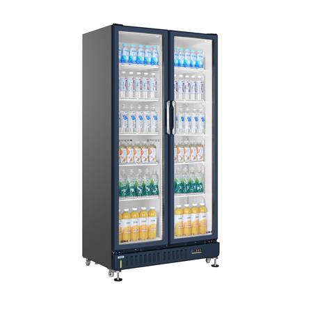 ตู้แช่เครื่องดื่ม 2 ประตู HAIER SC-652BPC 22.1 คิว สีน้ำเงิน_5