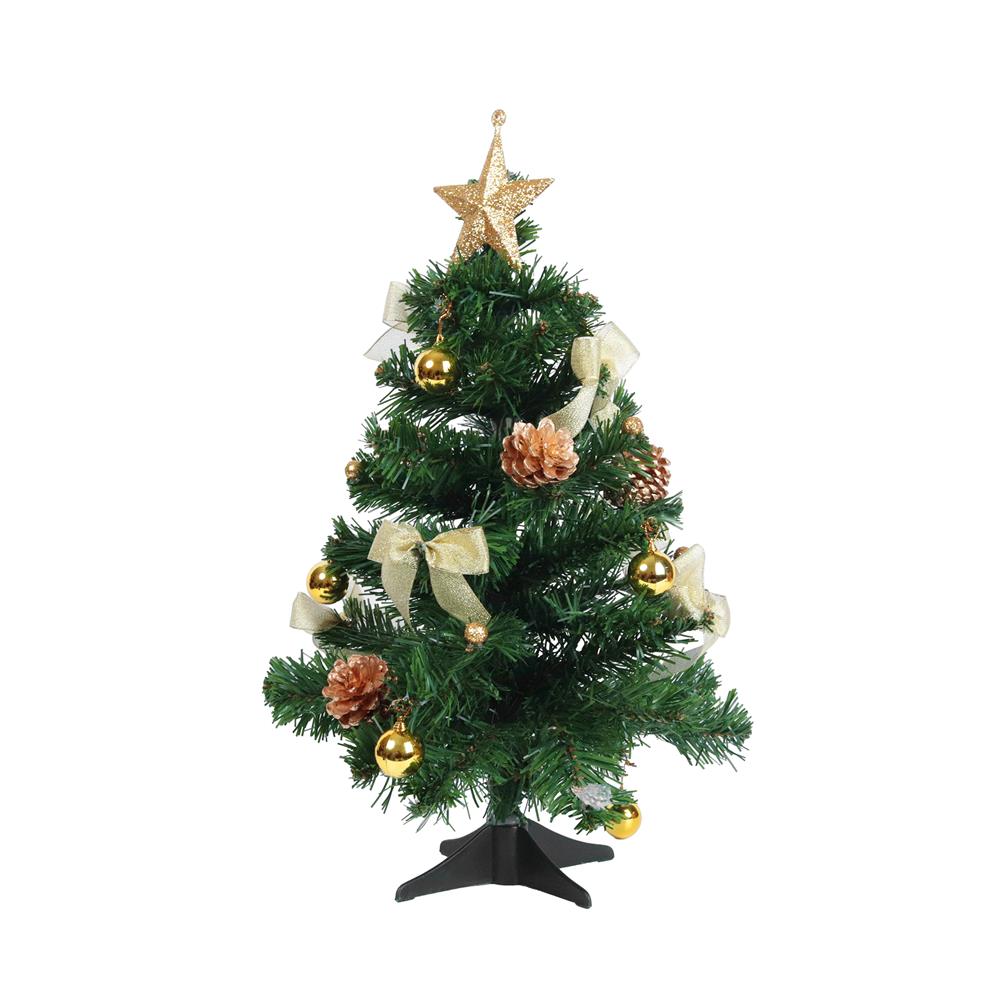 ต้นคริสต์มาส พร้อมของตกแต่งยอดดาวสีทอง SIAMXMAS 1.5 ฟุต