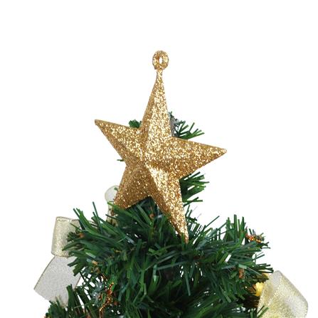 ต้นคริสต์มาส พร้อมของตกแต่งยอดดาวสีทอง SIAMXMAS 1.5 ฟุต_2