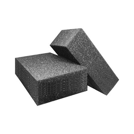 ฟองน้ำขัดเงา 4 ซม. HAPPY สีเทา (แพ็ก 2 ชิ้น)_0