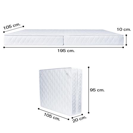 เตียง 2 ชั้น THAIBULL TNR4-105 สีน้ำตาล_12