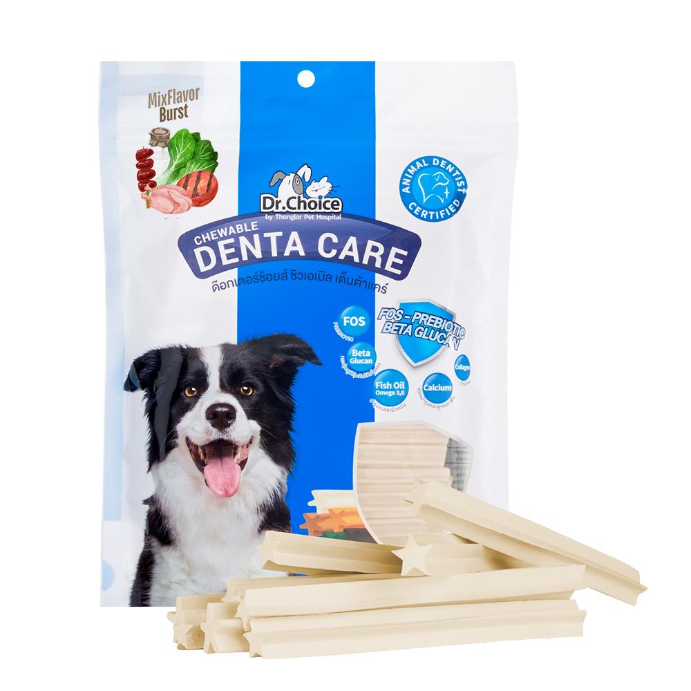 ขนมขัดฟัน DR.CHOICE DENTA CARE MIDDLE BIG MIXED 450 ก.