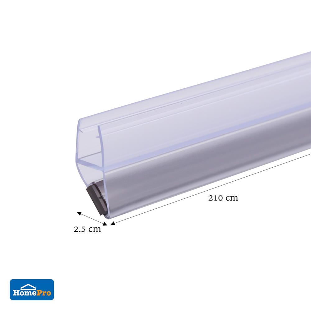 ขอบยางประตูพร้อมแถบแม่เหล็ก MOYA BRPVC-08D-21 8 มม.
