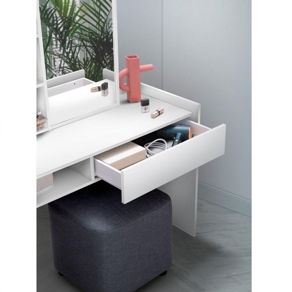 โต๊ะเครื่องแป้ง KONCEPT MELD 19222955 100 ซม. สีขาว