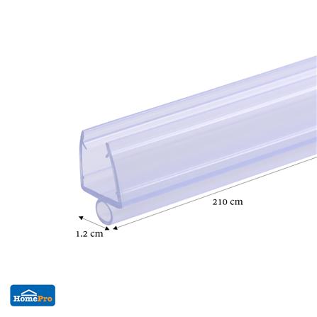 ขอบยางประตูบานเลื่อน MOYA BRPVC-10C-21 10 มม._3