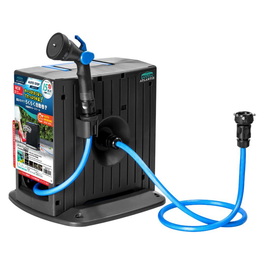 สายยางโรล ATLANTIZ AUTO STEP (11 มม.) 3/8 นิ้ว x 15 ม.