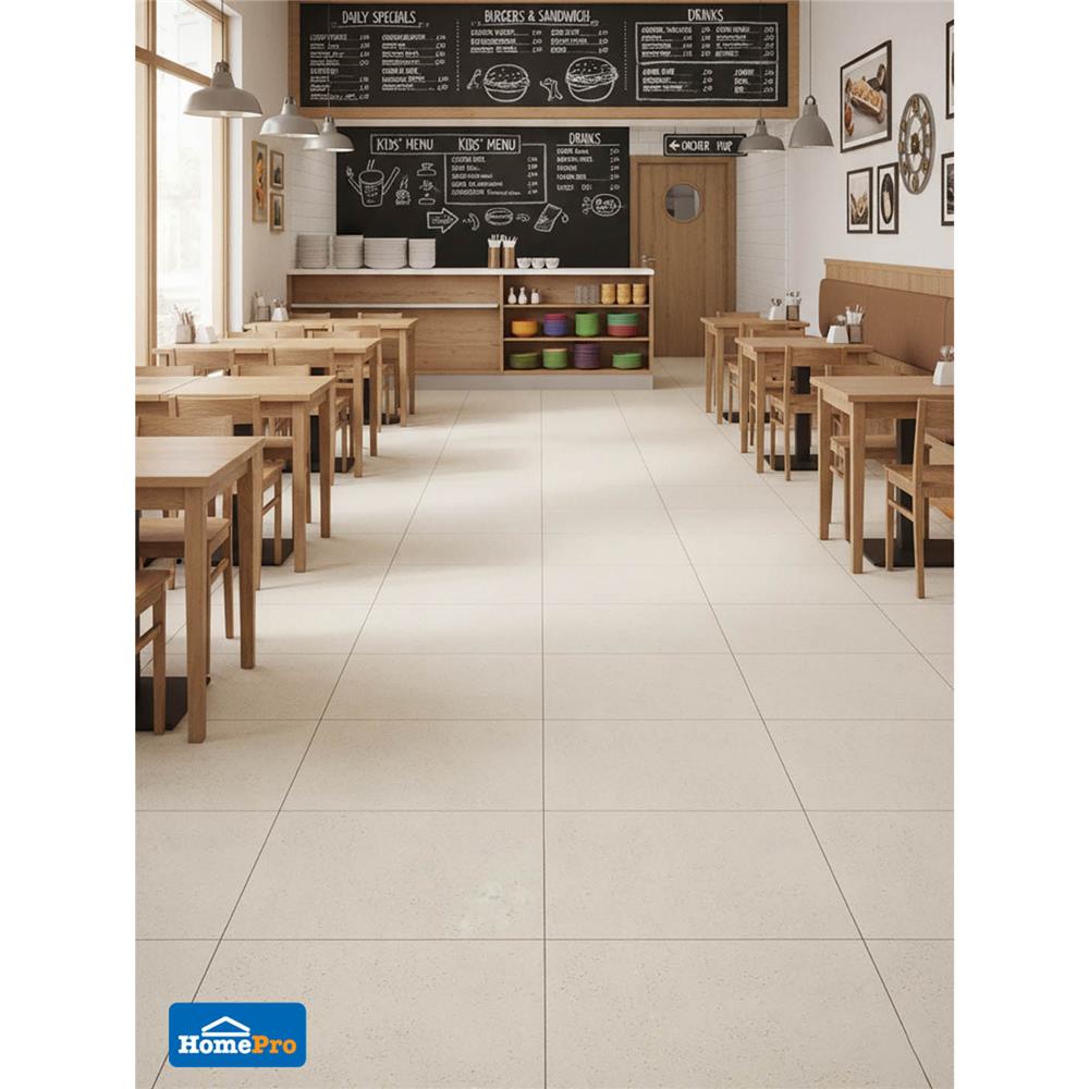 กระเบื้องพื้นพอร์ซเลน 60x60 ซม. COTTO เบเนเวนโต้ เบจ PM 1.44 ตร.ม.