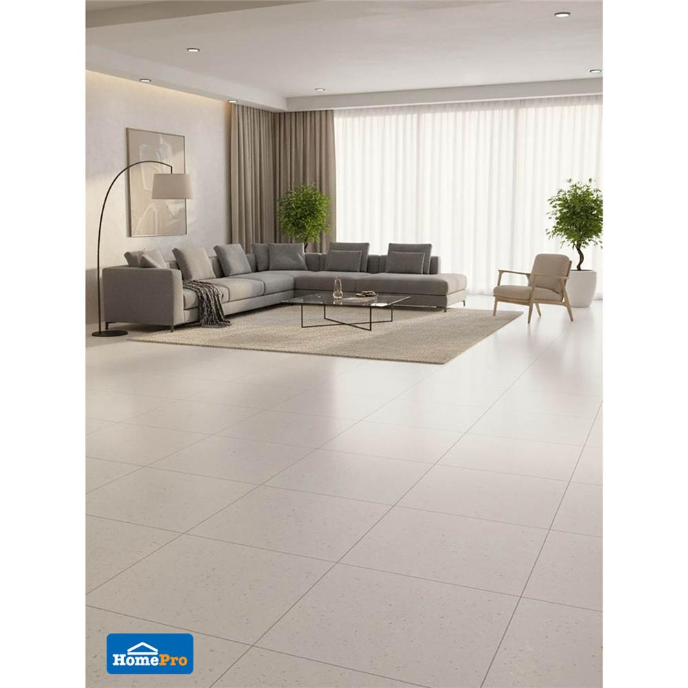 กระเบื้องพื้นพอร์ซเลน 60x60 ซม. COTTO เบเนเวนโต้ เบจ PM 1.44 ตร.ม.