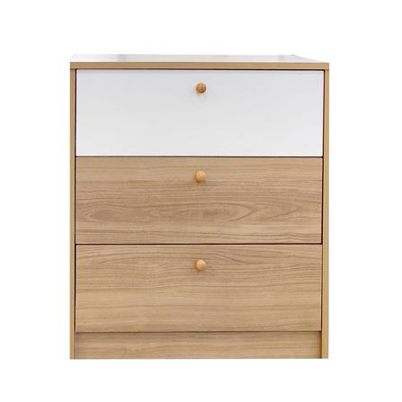 ตู้ลิ้นชัก 3 ลิ้นชัก FURDINI KEPT สี NATURAL OAK/ขาว_1