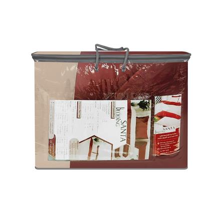 ผ้านวม SANTA BEDDING 70x90 นิ้ว สี PINK/RED_1