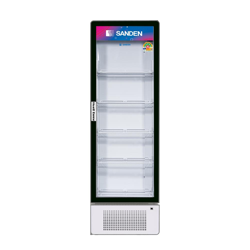 ตู้เครื่องดื่ม 1 ประตู SANDEN SPD-0500P 12.9 คิว สีขาว