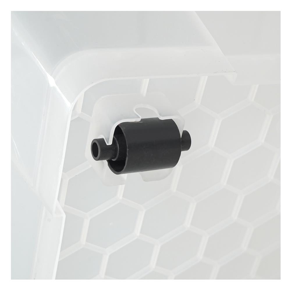 กล่องเก็บของ STACKO MORI SIZE S 35 ลิตร สีขาว/ใส