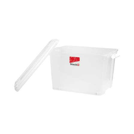 กล่องเก็บของ STACKO BULK 48 ลิตร สีขาว/ใส_2