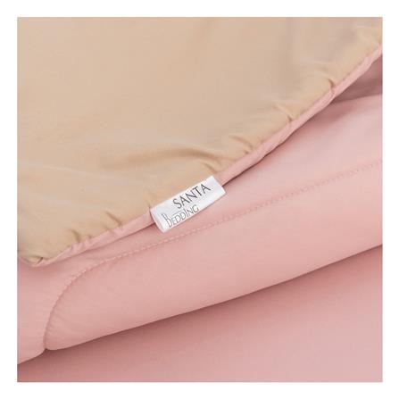 ชุดผ้าปูที่นอน 5 ฟุต (ชุด 6 ชิ้น) SANTA BEDDING สี PINK/BROWN_5