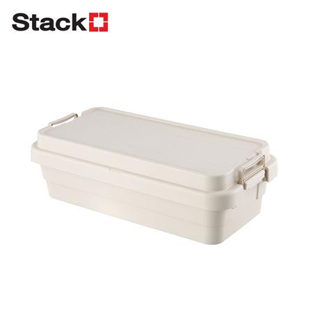 กล่องจัดเก็บท้ายรถ 40 ลิตร STACKO GLAM 78x39x24.5 ซม. สีเบจ_0