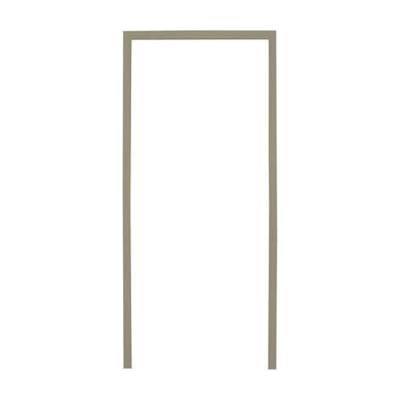 วงกบประตู UPVC MODERNWOOD 90x220 ซม. สีเบจ_1