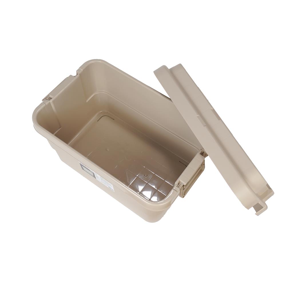 กล่องจัดเก็บท้ายรถ 50 ลิตร STACKO GLAM 60x39x36 ซม. สีเบจ