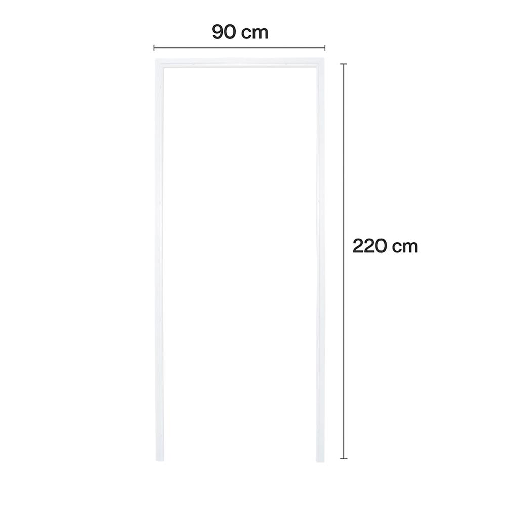 วงกบประตู UPVC MODERNWOOD 90x220 ซม. สีขาว