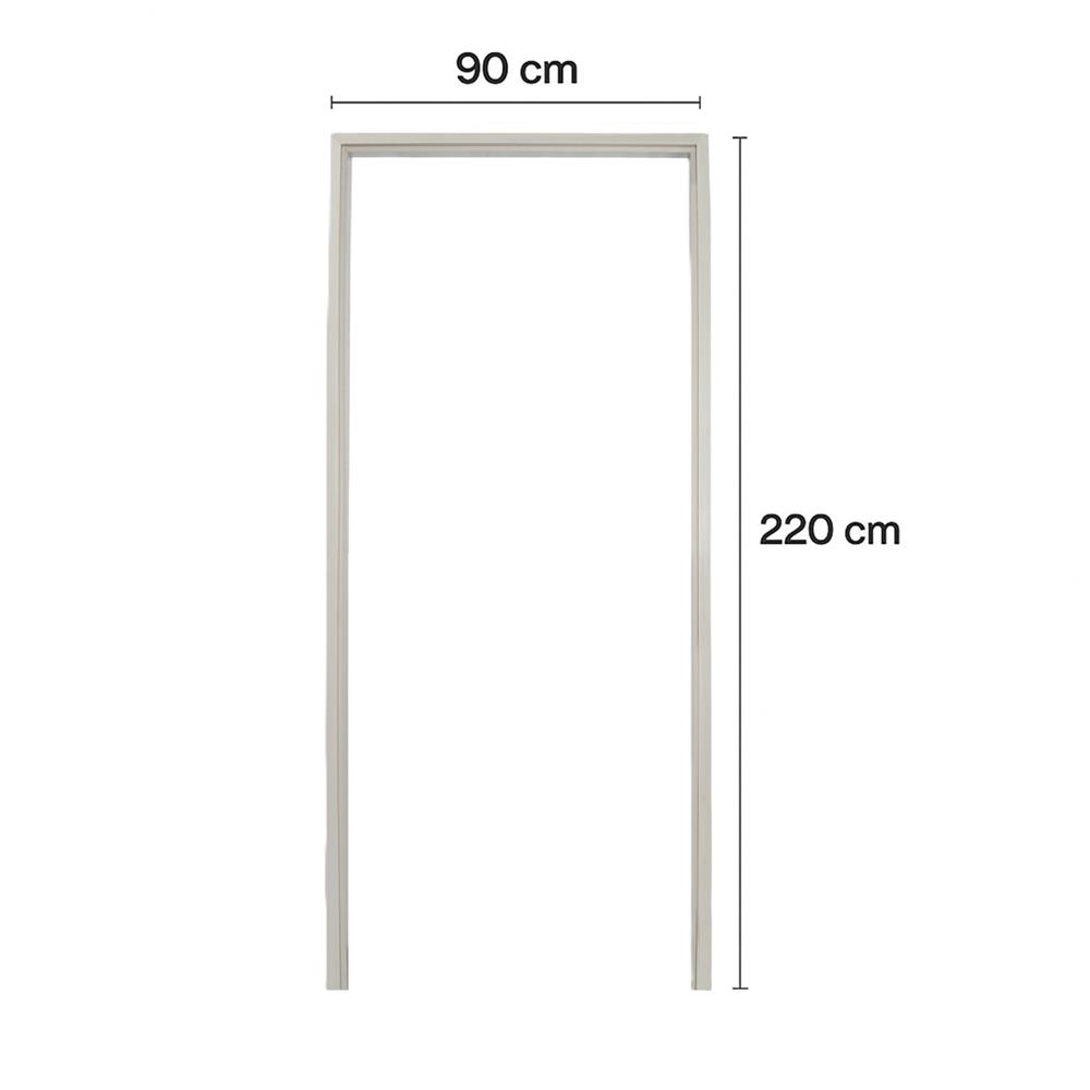 วงกบประตู WPC MODERNWOOD 90x220 ซม. ไม่ทำสี