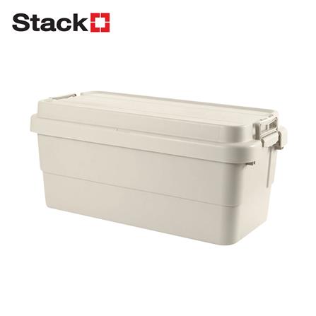 กล่องจัดเก็บท้ายรถ 65 ลิตร STACKO GLAM 78x39x36 ซม. สีเบจ_0
