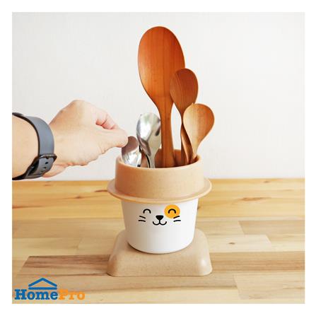 ที่ใส่อุปกรณ์ในครัว MINIMAL SCULPT น้องแมวสวมหมวก_2