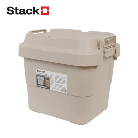 กล่องจัดเก็บท้ายรถ 22 ลิตร STACKO GLAM 39x29.5x36 ซม. สีเบจ_0