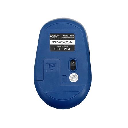 เมาส์ไร้สาย ANITECH SNOOPY W240 สีน้ำเงิน_2