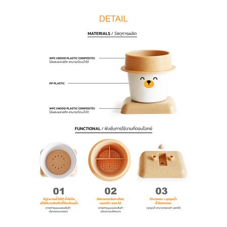 ที่ใส่อุปกรณ์ในครัว MINIMAL SCULPT น้องหมีสวมหมวก_5