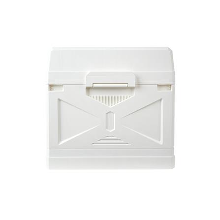 กล่องเก็บของพับได้ STACKO GLAM SIZE S 48.5x31x32 ซม. สีขาว_3