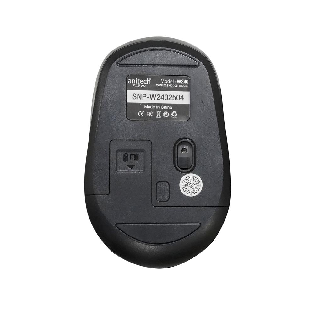 เมาส์ไร้สาย ANITECH SNOOPY W240 สีดำ