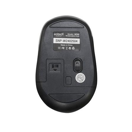 เมาส์ไร้สาย ANITECH SNOOPY W240 สีดำ_2