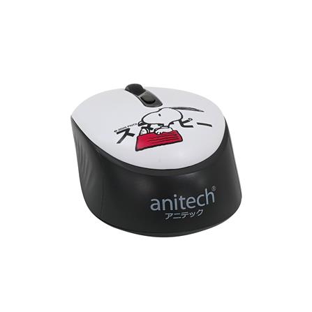 เมาส์ไร้สาย ANITECH SNOOPY W240 สีดำ_5
