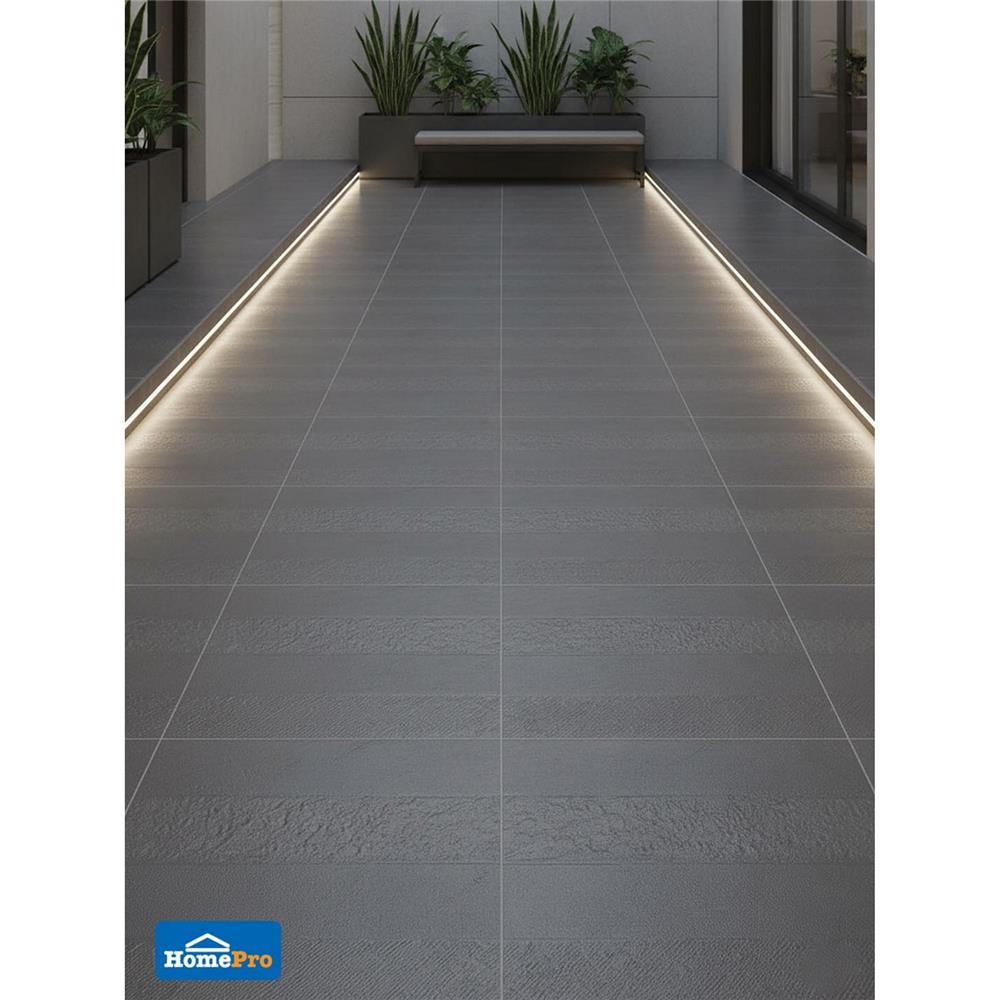 กระเบื้องพื้นพอร์ซเลน 60x60 ซม. TARA เฮลี่ เทา A 1.44 ตร.ม.