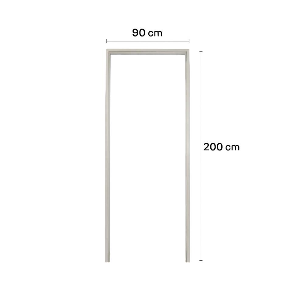 วงกบประตู WPC MODERNWOOD 90x200 ซม. ไม่ทำสี