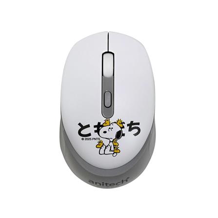 เมาส์ไร้สาย ANITECH SNOOPY W240 สีเทา_0