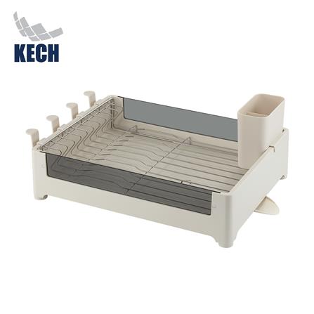 ชั้นคว่ำจานพลาสติกและเทมเปอร์กลาส 1 ชั้น KECH NOAR_0