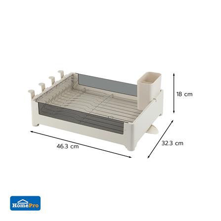 ชั้นคว่ำจานพลาสติกและเทมเปอร์กลาส 1 ชั้น KECH NOAR_4