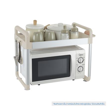 ชั้นวางคร่อมไมโครเวฟอะลูมิเนียม KECH NOAR_1