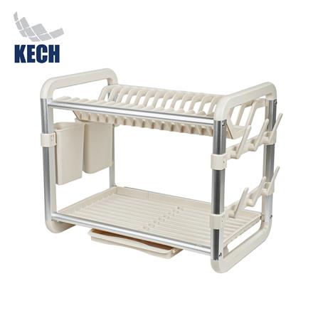 ชั้นคว่ำจานอะลูมิเนียม 2 ชั้น KECH NOAR_1