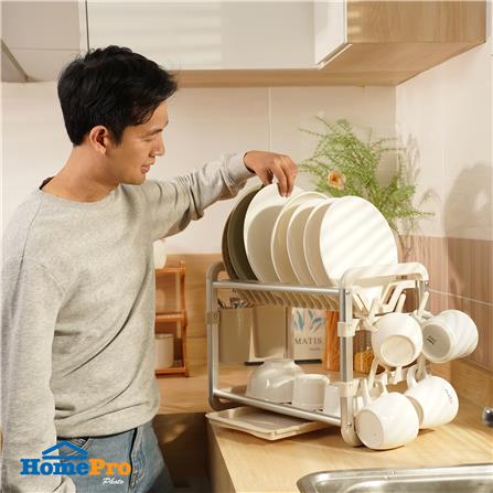 ชั้นคว่ำจานอะลูมิเนียม 2 ชั้น KECH NOAR_8