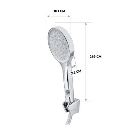 ฝักบัวสายอ่อน 1 ระดับ LUZERN HS-3308_2