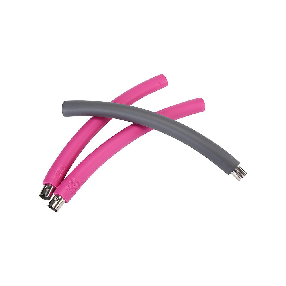 ฮูลาฮูป แบบต่อชิ้น GRANDE 94 ซม. สีชมพู/เทา