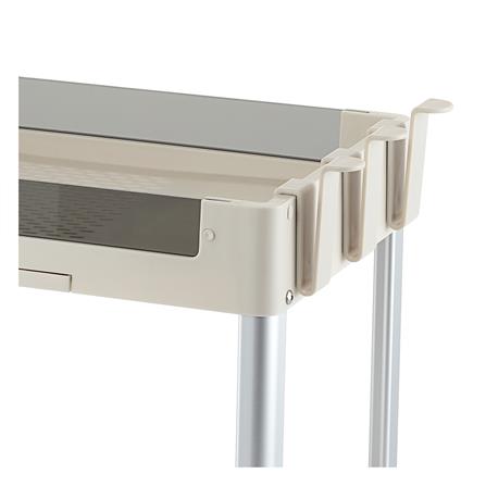 ชั้นคว่ำจานพลาสติกและเทมเปอร์กลาส 2 ชั้น KECH NOAR_2