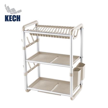 ชั้นคว่ำจานอะลูมิเนียม 3 ชั้น KECH NOAR_0