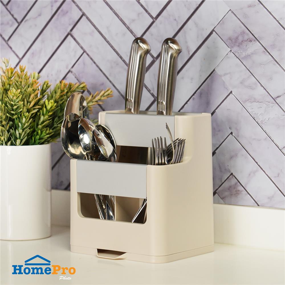 ที่ใส่ช้อนและมีดอะลูมิเนียมแบบแบ่งช่อง KECH NOAR