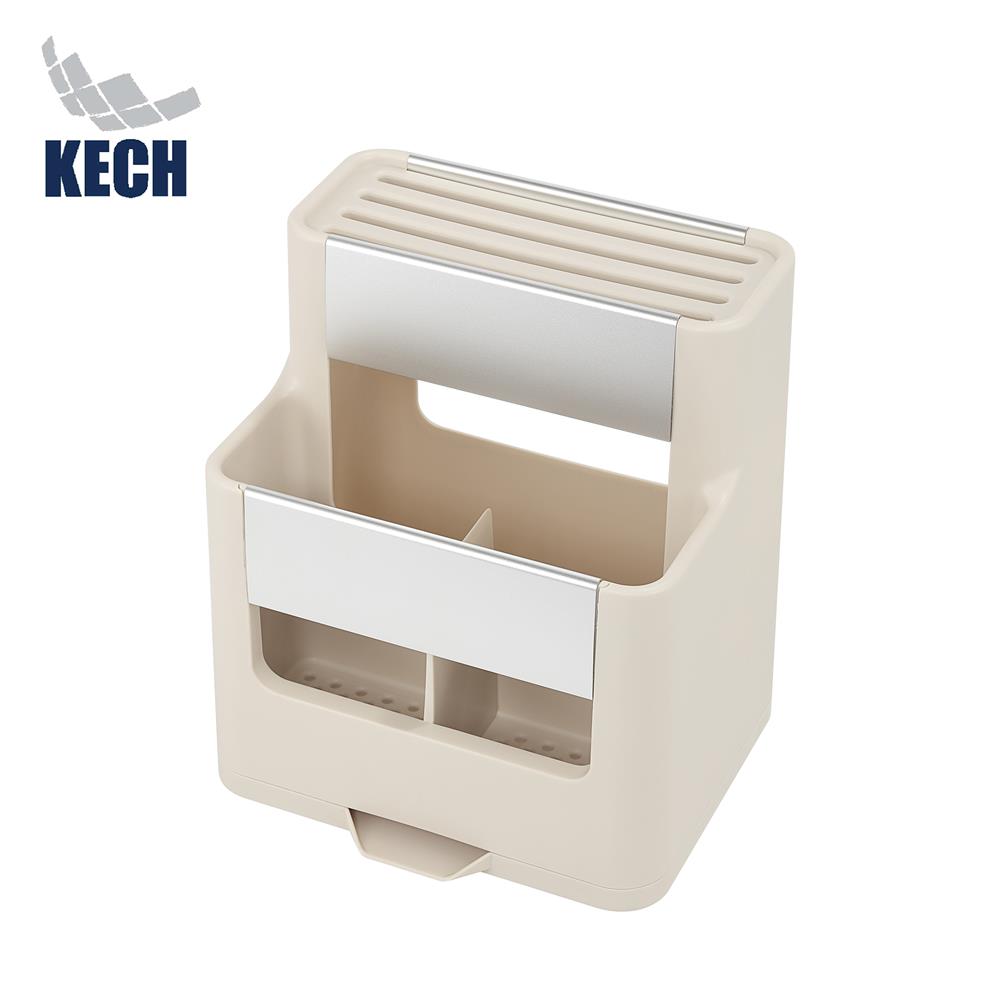 ที่ใส่ช้อนและมีดอะลูมิเนียมแบบแบ่งช่อง KECH NOAR