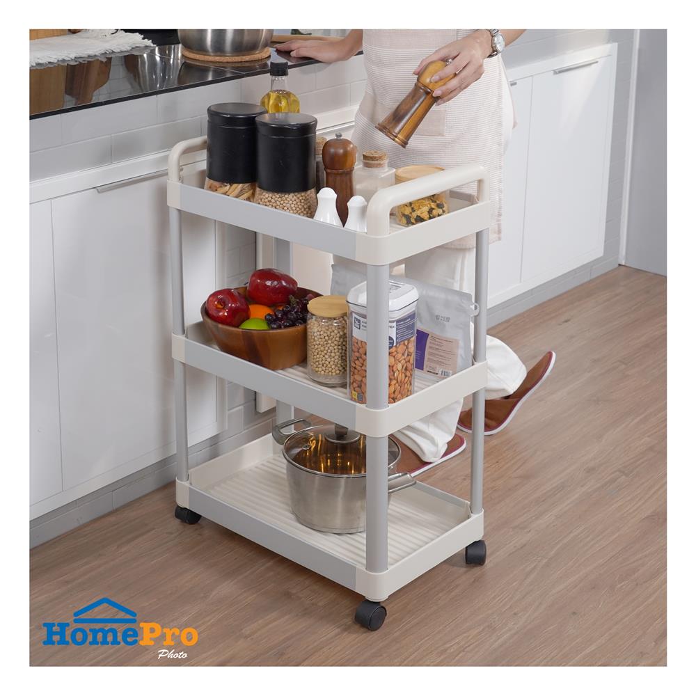 ชั้นวางของในครัว 3 ชั้น KECH NOAR SIZE M 40x30x78 ซม.