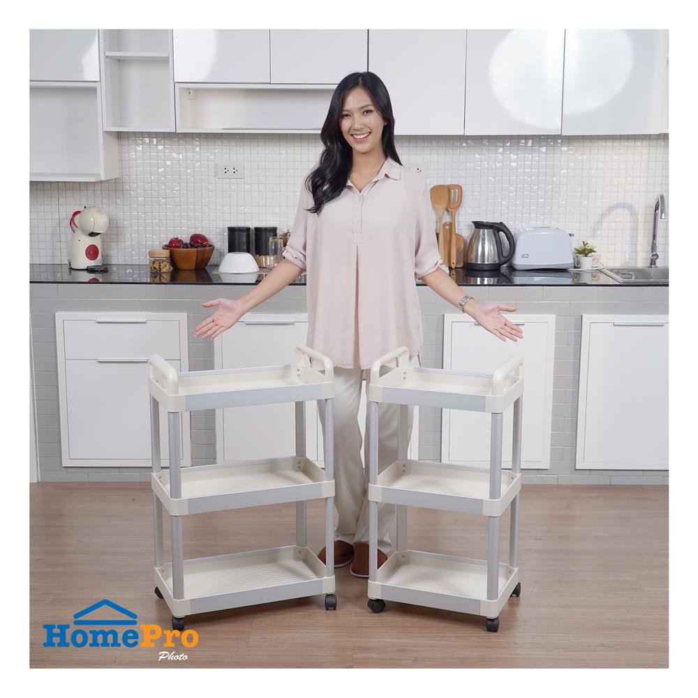 ชั้นวางของในครัว 3 ชั้น KECH NOAR SIZE M 40x30x78 ซม.