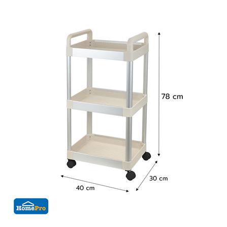 ชั้นวางของในครัว 3 ชั้น KECH NOAR SIZE M 40x30x78 ซม._6