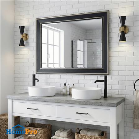 กระจกเงาตกแต่ง MOYA FM10-B 75X105 ซม._3